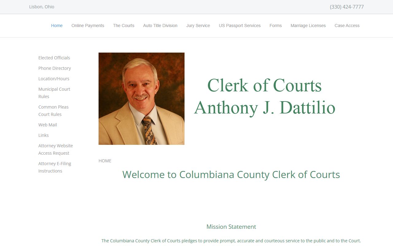 Cumberland County Clerk's Office for records access